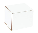 Aviditi M763 Corrugated Mailer, 7" Length x 6" Width x 3" Height, Oyster White (Bundle of 50)