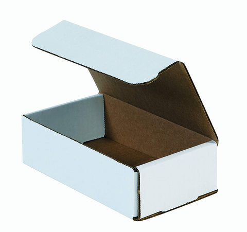 Aviditi M852 Corrugated Mailer, 8" Length x 5" Width x 2" Height, Oyster White (Bundle of 50)