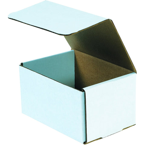 Aviditi M753 Crush Proof Corrugated Mailer, 7" Length x 5" Width x 3" Height, Oyster White (Bundle of 50)