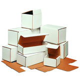 Aviditi M2733 Corrugated Mailers, 27-1/2" x 3-1/2" x 3-1/2", Oyster White (Pack of 50)