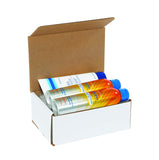 Aviditi M763 Corrugated Mailer, 7" Length x 6" Width x 3" Height, Oyster White (Bundle of 50)