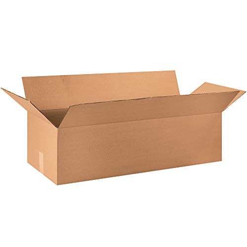 Aviditi 361410 Corrugated Cardboard Box 36" L x 14" W x 10" H, Kraft, for Shipping, Packing and Moving (Pack of 15)