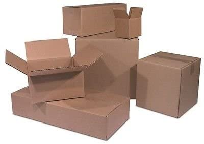 100 7x4x4 Cardboard Shipping Boxes Corrugated Cartons