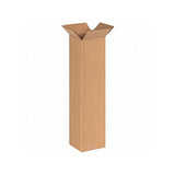 Box Packaging Tall Corrugated Box, Kraft - Bundle of 25