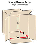 Aviditi 1096 Corrugated Cardboard Box 10" L x 9" W x 6" H, Kraft, for Shipping, Packing and Moving (Pack of 25)