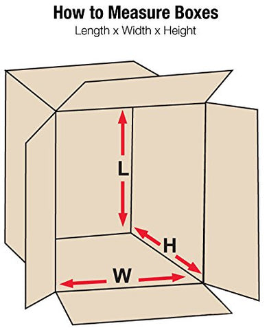 Aviditi 201414 Corrugated Box, 20" Length x 14" Width x 14" Height, Kraft (Bundle of 20)