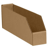 Aviditi BINMT212K Open Top Bin Boxes, 2" x 12" x 4 1/2", Kraft (Pack of 50)