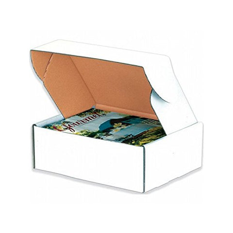 Box Packaging White Deluxe Literature Mailer, 15-1/8" x 11-1/8"x 4" - Bundle of 50