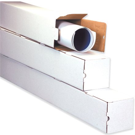 Box Partners Square Mailing Tubes, 5" x 5" x 30", 25 Each per Bundle (M5530)