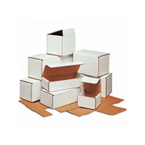 Box Packaging White Corrugated Mailer, 9" Sizes - Bundle of 50