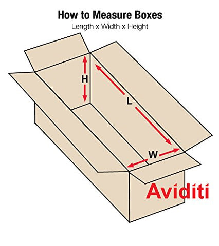 Aviditi 3688 Long Corrugated Box, 36" Length x 8" Width x 8" Height, Kraft (Bundle of 25)