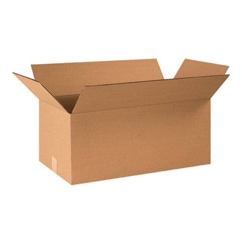 Aviditi 241210 Corrugated Box, 24" Length x 12" Width x 10" Height, Kraft (Bundle of 25)