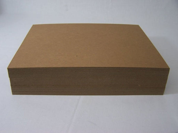 8 1/2" x 11" Heavy Duty Chipboard Pads . Sold as Case of 750 Pads - 30pt Thick