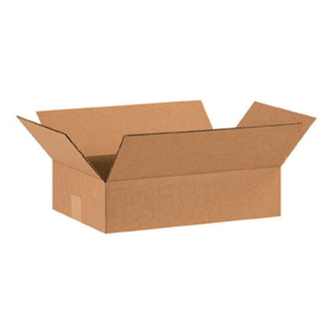 Aviditi 16104 Corrugated Box, 16" Length x 10" Width x 4" Height, Kraft (Bundle of 25)