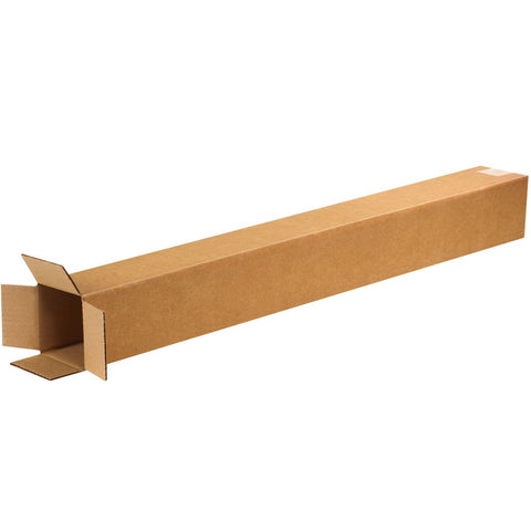 Aviditi 5536 Corrugated Boxes, Tall 5" x 5" x 36", Kraft (Pack of 25)