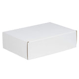 Aviditi MFL882 Corrugated Deluxe Literature Mailer, 8" Length x 8" Width x 2-3/4" Height, Oyster White (Bundle of 50)