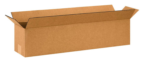 Aviditi 2866 Long Corrugated Box, 28" Length x 6" Width x 6" Height, Kraft (Bundle of 20)