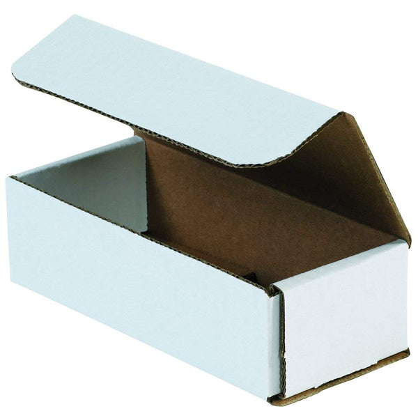Aviditi M732 Corrugated Mailers, 7" x 3" x 2", Oyster White (Pack of 50)
