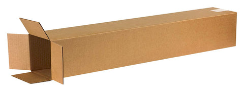 Aviditi 6640 Tall Corrugated Box, 6" Length x 6" Width x 40" Height, Kraft (Bundle of 25)