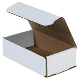 Aviditi M863 Corrugated Mailer, 8" Length x 6" Width x 3" Height, Oyster White (Bundle of 50)