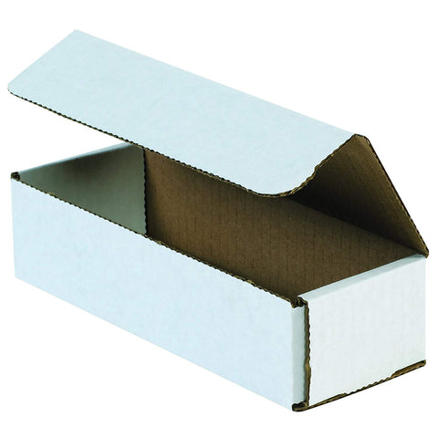 Aviditi M1242 Corrugated Mailers, 12" x 4" x 2", Oyster White (Pack of 50)