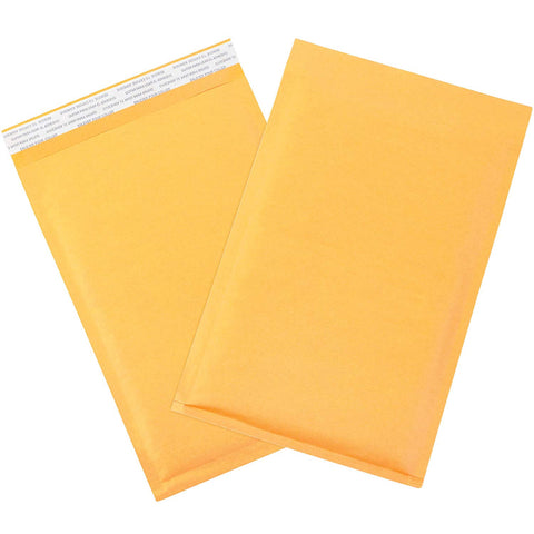 Aviditi B854SS Paper #1 Self-Seal Bubble Lining Mailer, 12" Length x 7-1/4" Width, Kraft (Case of 100)