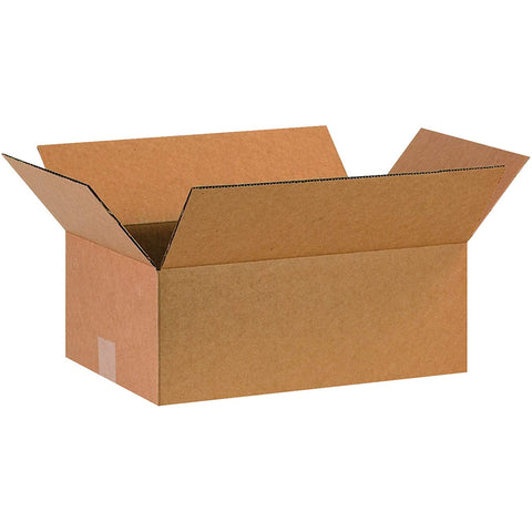 Aviditi 16106100PK Corrugated Boxes, 16" L x 10" W x 6" H, Kraft (Pack of 100)