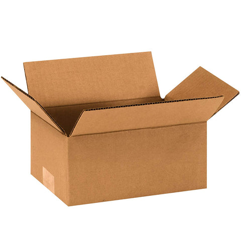 Aviditi 853100PK Corrugated Boxes, 8" L x 5" W x 3" H, Kraft (Pack of 100)