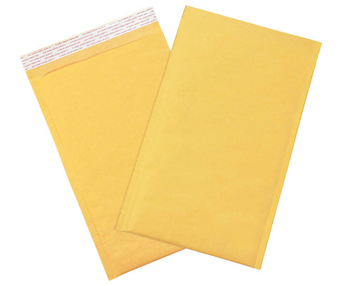 Aviditi B856SS Paper #3 Self-Seal Bubble Lining Mailer, 14" Length x 8-1/2" Width, Kraft (Case of 100)