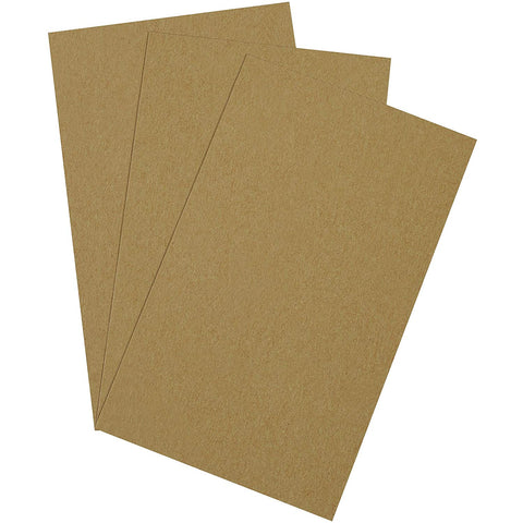 Aviditi CPHD8514 Chipboard Pad, 0.030 Point Fibreboard Heavy-Duty, 14" Length x 8-1/2" Width, Kraft (Case of 575)