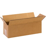 Aviditi 1244100PK Long Corrugated Boxes, 12" L x 4" W x 4" H, Kraft (Pack of 100)