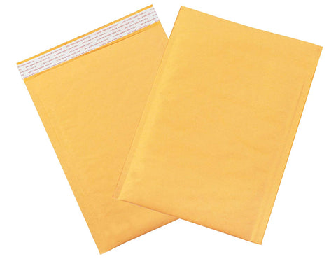 Aviditi B855SS Paper #2 Self-Seal Bubble Lining Mailer, 12" Length x 8-1/2" Width, Kraft (Case of 70)