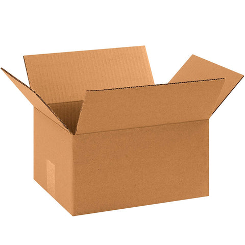 Aviditi 1186R100PK Corrugated Boxes, 11 1/4" L x 8 3/4" W x 6" H, Kraft (Pack of 100)